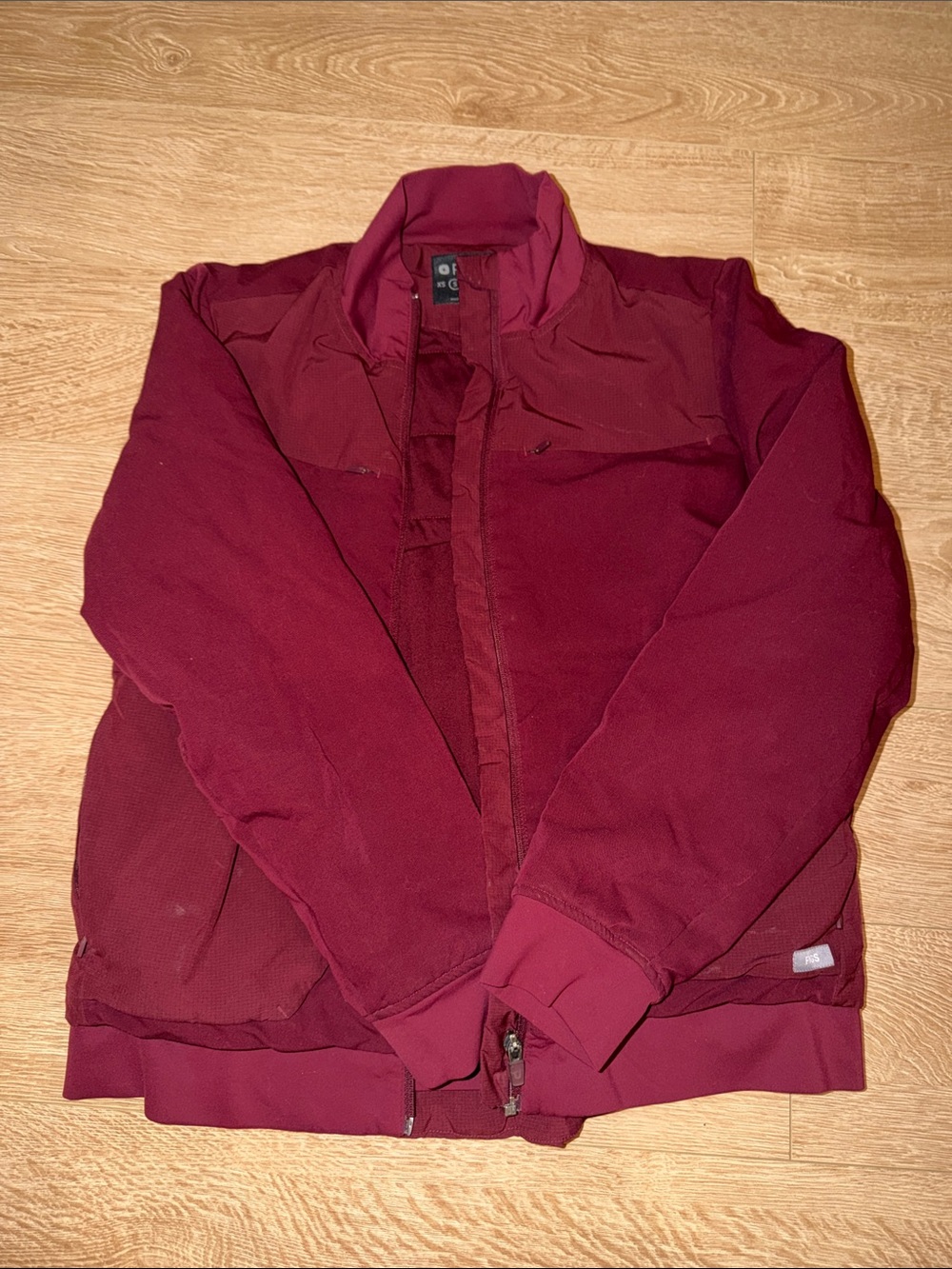 FIGS Women's Maroon Jacket